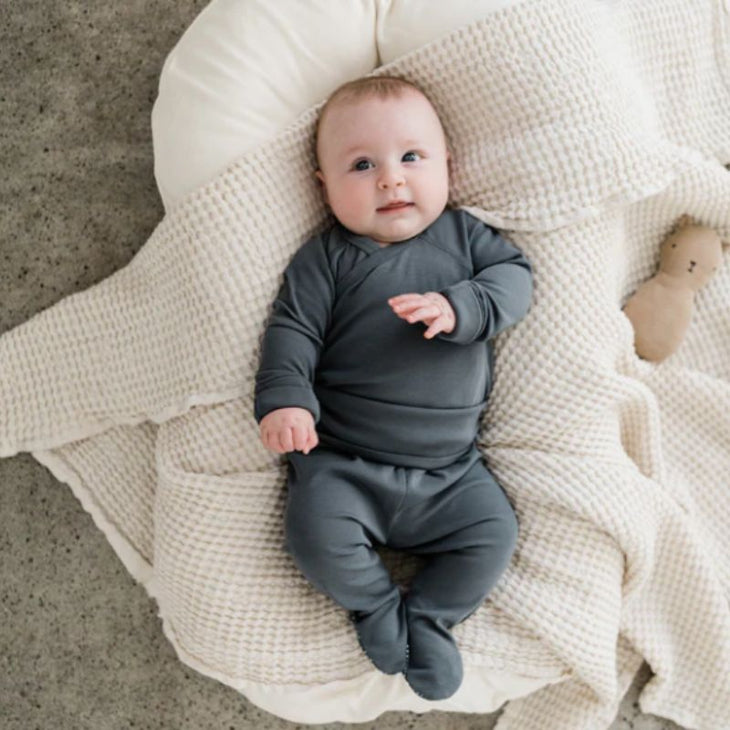 pantalon de naissance pour bebe en coton bio 